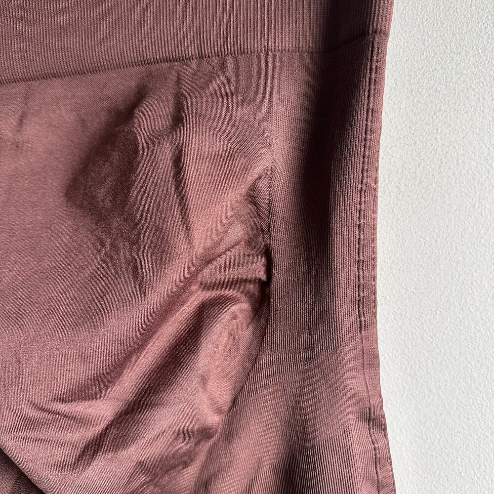 Blanqi Everyday Maternity Belly Support Leggings Brown M - Picture 3 of 4